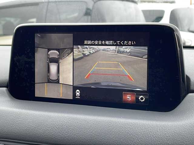 マツダ ＣＸ－５ XD Lパッケージ 徳島県 2018(平30)年 5.9万km ジェットブラックマイカ 純正SDナビ/（ラジオ/DISC/USB/フルセグ/AHA/AUX/stitcher）/全方位カメラ/ETC/追従式クルーズコントロール/ヘッドアップディスプレイ/オートブレーキホールド/ステアリングヒーター/D/N席シートヒーター/革巻きステアリング/前後コーナーセンサー/電子パーキングブレーキ/フォグライト/純正ドアバイザー/デュアルエアコン/レザーシート/LEDヘッドライト/純正19インチアルミホイール/パワーバックドア/ウィンカーミラー