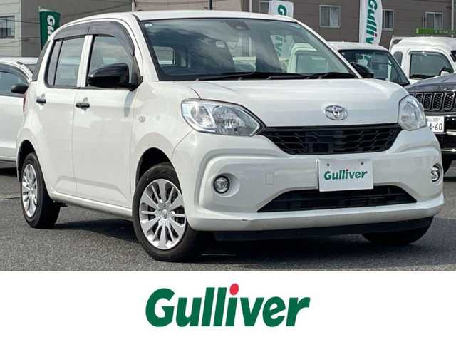 トヨタ パッソ X　S 広島県 2017(平29)年 3.6万km ホワイト 純正メモリナビ/【ＣＤ／ＤＶＤ／ワンセグTV/Bluetooth】/バックカメラ/ETC/衝突被害軽減ブレーキ/横滑り防止装置/レーンキープアシスト/盗難防止装置/リモコンキー/純正フロアマット