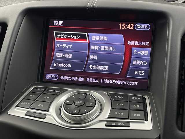 日産 フェアレディ Ｚ 新潟県 2009(平21)年 4.1万km ブレードシルバー 純正HDDナビ/フルセグ・CD・DVD/ビルトインETC/バックカメラ/スマートキー/MTモード付AT/革巻きステアリング/ステアリングスイッチ/パドルシフト/スノーモード/スポーツペダル/水温計/電圧/カーテンエアバック/オートエアコン/純正アルミホイール(R18)/純正フロアマット/ナビ取扱説明書