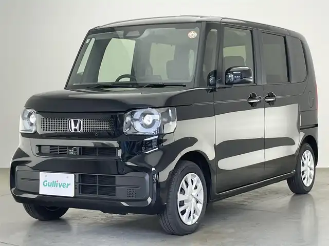 ホンダ Ｎ ＢＯＸ 愛知県 2025(令7)年 0.1万km クリスタルブラックパール ホンダセンシング　両側パワースライドドア　シートヒーター　ホンダコネクトナビ装着パッケージ　電動パーキングブレーキ　衝突軽減装置　追従クルコン　ハンドル支援　ＬＥＤオートライト　リアシェード　禁煙車