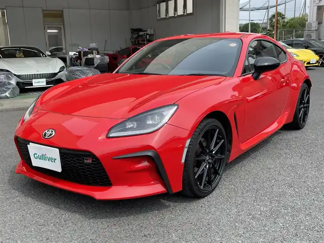 トヨタ ＧＲ８６ RZ 神奈川県 2022(令4)年 2.3万km 赤 ワンオーナー/社外メモリーナビ・地デジTV/社外CD/DVD/SD/MSV/BT/バックモニター/ETC/前後ドライブレコーダー/ハーフレザーシート/前席シートヒーター/アイサイト/レーダークルーズコントロール/PCB/LDW/BSD/RCTA/RAB/コーナーセンサー/純正18インチAW/LEDライト/パドルシフト/プッシュスタート/スマートキー/保証書・取説あり