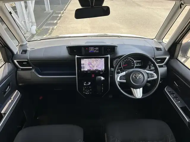 トヨタ ルーミー カスタムG－T 静岡県 2020(令2)年 4万km パールホワイトⅢ 純正9型ナビ/ターボ車/Bluetooth接続/フルセグTV/両側パワースライドドア/アラウンドビューモニター/ETC/運転席&助手席シートヒーター/LEDヘッドライト/フォグランプ/アイドリングストップ/クルーズコントロール/スマートアシスト/盗難防止装置