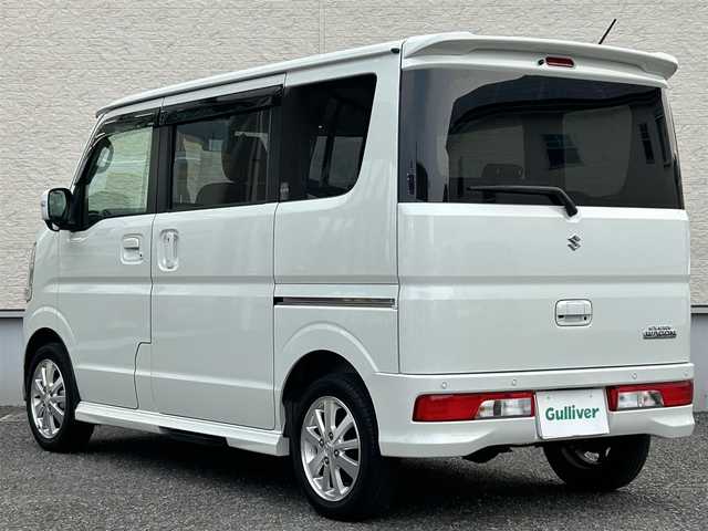 スズキ エブリィ ワゴン PZターボ スペシャル 大阪府 2023(令5)年 2.2万km パールホワイト ワンオーナー/スズキセーフティサポート/・ブレーキサポート/・誤発進抑制/・車線逸脱/・ふらつき警報/・先行車発進お知らせ/・ハイビームアシスト/・後退時ブレーキサポート/・後方誤発信抑制/・リアパーキングセンサー/純正メモリナビ（CN-HZ785W）/BT/CD/DVD/SD/フルセグTV/純正前後ドライブレコーダー/バックカメラ/ETC/両側パワースライドドア/オートステップ/シートヒーター/ディスチャージヘッドライト/フロントフォグ/純正フロアマット/プッシュスタート/スマートキー×２/取扱説明書/保証書