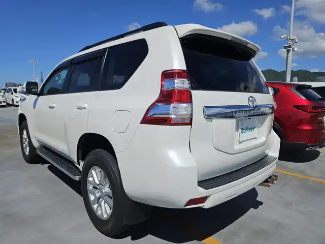 トヨタ ランドクルーザー プラド TZ 長野県 2014(平26)年 4.8万km ホワイトパールクリスタルシャイン ・寒冷地仕様/・サンルーフ/・アルパイン8型ナビ/　(Bluetooth/CD/DVD)/・フルセグTV/・バックカメラ/・ビルトインETC/・クルーズコントロール/・ダウンヒルアシストコントロール/・ヒルスタートアシストコントロール/・アクティブトラクションコントロール/・LEDヘッドランプ/・オートライト/・オートエアコン/・木目調/革巻きコンビステアリング/・ステアリングスイッチ/・レザー調シートカバー付/・純正18インチアルミホイール/・スマートエントリー/スタートシステム/・禁煙車
