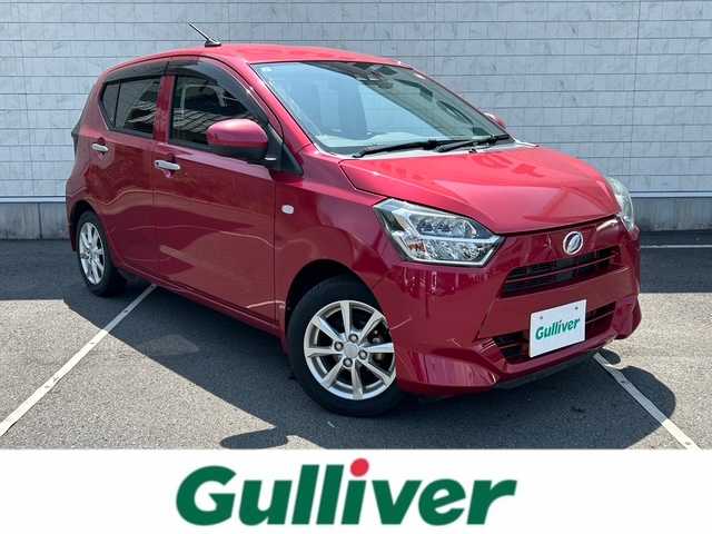 ダイハツ ミラ イース G リミテッド SAⅢ 静岡県 2019(平31)年 3.6万km マゼンタベリーマイカM 純正ナビ　/・フルセグＴＶ　/・Ｂｌｕｅｔｏｏｔｈ接続　/・ＤＶＤ再生　/・ＵＳＢ入力端子　/スマアシ３　/・衝突回避支援ブレーキ/・車線逸脱警報/・誤発進抑制機能/・オートハイビーム/・前後コーナーセンサー/プッシュスタート　/スマートキー　/ドラレコ　/ＬＥＤオートライト/保証書/取扱説明書