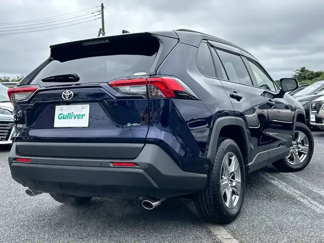 トヨタ ＲＡＶ４ ハイブリットX 千葉県 2024(令6)年 0.1万km ダークブルーマイカ サンルーフ ナビＮＭＺＫ－Ｗ７３Ｄ　バックカメラ　２．０ＥＴＣ　クルコン　ドラレコ　フルセグ　１００Ｖ充電　スマートキー マット バイザー ＬＥＤライト オートライト 17インチAW セーフティセンス