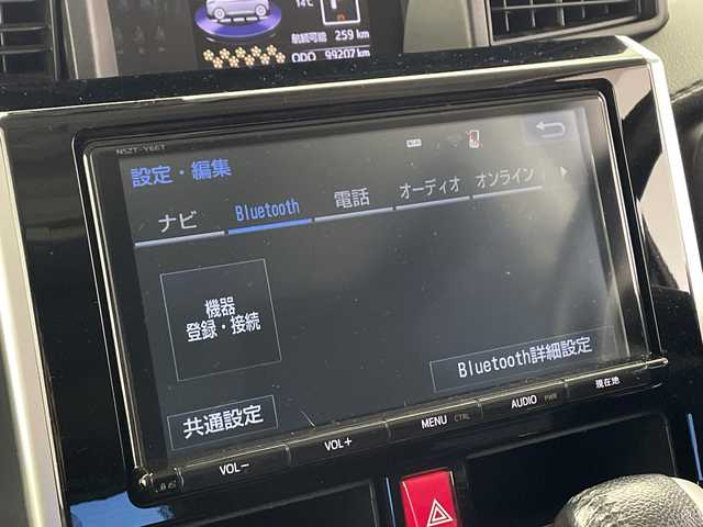 トヨタ タンク カスタムG－T 千葉県 2018(平30)年 10万km ブラックマイカメタリック 衝突軽減ブレーキ/純正SDナビ/（フルセグ/Bluetooth/USB/FM/AM）/バックカメラ/ETC/コーナーセンサー/パワースライドドア/ドライブレコーダー（前後）/アイドリングストップ/シートヒーター（運転席＋助手席）/LEDヘッドライト/電動格納ミラー