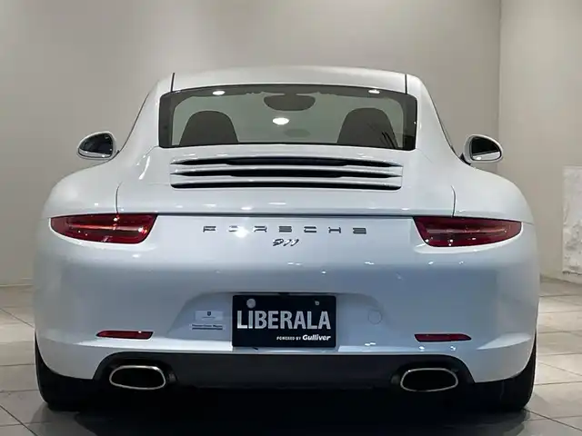 ポルシェ ９１１ カレラ 愛知県 2013(平25)年 1.4万km ピュアホワイト カレラレッド／レザーインテリア　/スポーツデザインステアリング　/シートヒーター　/ＰＤＬＳ　/電動格納ミラー/カラークレスト　/純正ナビ　/バックカメラ　/Ｂｌｕｅｔｏｏｔｈ　/フルセグＴＶ　/オートライト　/ＥＴＣ/パワーシート/アイドリングストップ