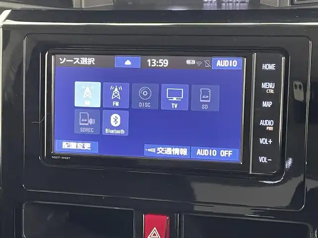 トヨタ タンク カスタムG 熊本県 2019(令1)年 4.2万km ブラックマイカメタリック/パールホワイト2トーン 禁煙車　/純正ナビNSZT-W68T（ＣＤ・ＤＶＤ・フルセグ・ＢＴ・ＵＳＢ）/バックカメラ　/純正前方ドライブレコーダー　/クルーズコントロール/ビルトインＥＴＣ　/両側パワースライドドア　/前後クリアランスソナー　/前席シートヒーター/衝突軽減ブレーキ/横滑り防止/アイドリングストップ/ISOFIX/純正フロアマット/純正１４インチAW/オートライト/オートマチックハイビーム/スマートキー/プッシュスタート/取扱説明書