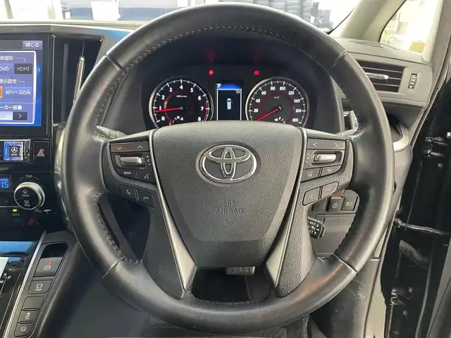 トヨタ ヴェルファイア Z 滋賀県 2019(令1)年 3.5万km ブラック アルパイン11インチナビ/【Bluetooth/CD/DVD/フルセグTV】/追従クルーズコントロール/両側パワースライドドア/フリップダウンモニター/バックカメラ/ビルトインETC/前後ドライブレコーダー/クリアランスソナー/電動パーキングブレーキ/スマートキー/スペアキー/純正18インチアルミホイール