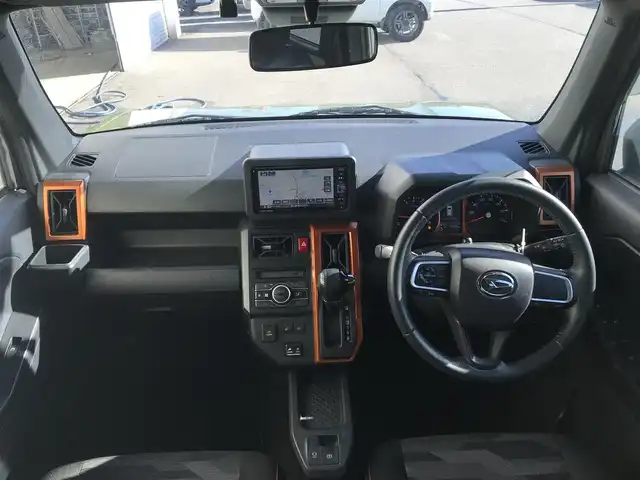 ダイハツ タフト G 富山県 2020(令2)年 7.5万km フォレストカーキメタリック 4WD/ガラスルーフ/純正ナビ/フルセグTV/Bluetooth/ドライブレコーダー/バックカメラ/衝突被害軽減ブレーキ/コーナーセンサー/ステアリングスイッチ/シートヒーター/プッシュスタート/スマートキー/LEDヘッドライト/オートライト/ETC