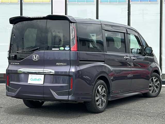 ホンダ ステップワゴン スパーダ 山形県 2015(平27)年 8.1万km プレミアムスパイスパープルP ワンオーナー/AIS検査済み/純正メモリナビ/フルセグTV/BT/HDMI/CD/DVD/USB/アラウンドビュー/純正フリップダウンモニター/アダプティブクルーズコントロール/車線維持支援システム/標識認識機能/先行車発進お知らせ/両側パワースライドドア/LEDヘッドライト/スマートキー×2/わくわくゲード/ETC