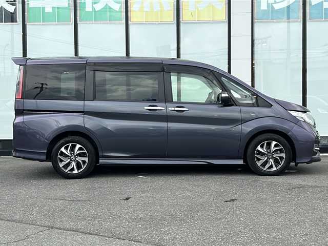 ホンダ ステップワゴン スパーダ 山形県 2015(平27)年 8.1万km プレミアムスパイスパープルP ワンオーナー/AIS検査済み/純正メモリナビ/フルセグTV/BT/HDMI/CD/DVD/USB/アラウンドビュー/純正フリップダウンモニター/アダプティブクルーズコントロール/車線維持支援システム/標識認識機能/先行車発進お知らせ/両側パワースライドドア/LEDヘッドライト/スマートキー×2/わくわくゲード/ETC