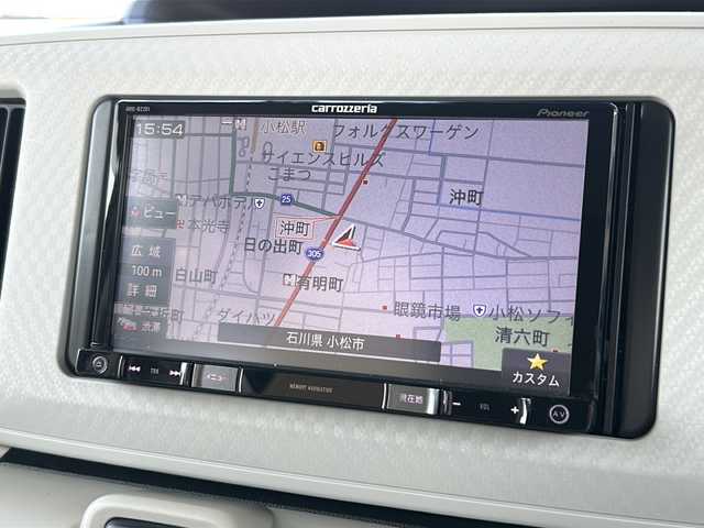 ダイハツ ムーヴ キャンバス X SA Ⅲ 石川県 2018(平30)年 6.3万km パールホワイトⅢ/ライトローズマイカメタリックⅡ 2トーン 社外7型ナビ:AVIC-RZ201/CD/DVD/フルセグ/AM/FM/両側スライドドア/スマートアシストIII/オートハイビーム/衝突軽減装置/ETC/社外前方ドライブレコーダー/アイドリングストップ/純正フロアマット/ドアバイザー/保証書・取扱説明書/スペアキー