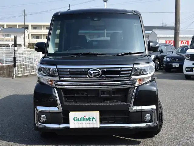 ダイハツ タント カスタム RS トップED SAⅡ 福岡県 2016(平28)年 7.1万km ブラックマイカメタリック ワンオーナー/純正メモリーナビ/フルセグTV/CD/DVD/BT/バックカメラ/純正LEDフォグ/ヘッドライト/純正15インチアルミホイール/両側パワースライドドア/ハーフレザーシート/革巻きステアリング/ステアリングスイッチ/ETC/プッシュスタート/スマートキー×2/新車時保証書/取扱説明書