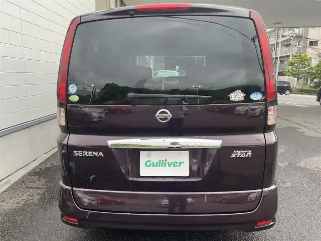 日産 セレナ ハイウェイスター Vセレクション 長崎県 2010(平22)年 14.7万km オーロラモーヴ 純正ナビ（BT/CD/DVD/SD/フルセグ）/スマートキー/両側パワスラ/純正リアモニター/純正16インチアルミホイール/ドアバイザー/純正フロアマット/取説/ナビ取説/記録簿/保証書/SRSエアバッグ/盗難防止装置/バックカメラ/ETC/オートライト/オートハイビーム