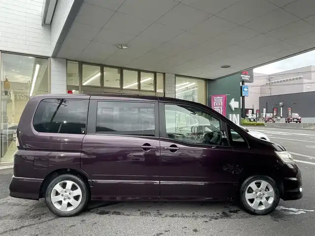 日産 セレナ ハイウェイスター Vセレクション 長崎県 2010(平22)年 14.7万km オーロラモーヴ 純正ナビ（BT/CD/DVD/SD/フルセグ）/スマートキー/両側パワスラ/純正リアモニター/純正16インチアルミホイール/ドアバイザー/純正フロアマット/取説/ナビ取説/記録簿/保証書/SRSエアバッグ/盗難防止装置/バックカメラ/ETC/オートライト/オートハイビーム