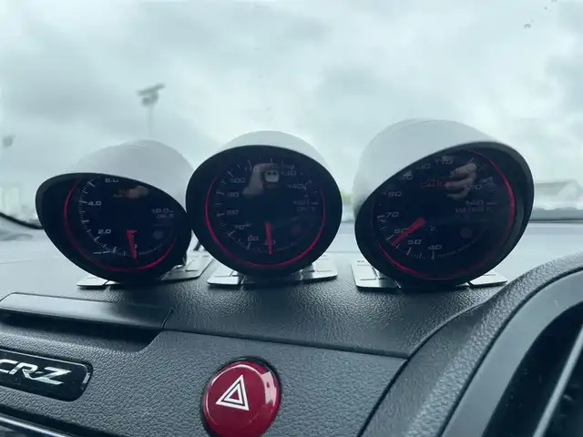 ホンダ ＣＲ－Ｚ α マスターレーベル 群馬県 2014(平26)年 8.8万km プレミアムゴールドパープルパール 純正SDナビ/(FM/AM/Bluetooth/フルセグTV/DVD/CD/SD/VTR)/6MT/純正アルミ/純正ショック・マフラー（車載）/純正スポーツペダル（ブレーキ・クラッチ）/純正シフトノブ/ステアリングスイッチ/クルーズコントロール/ETC/ハーフレザーシート/ドアバイザー/フォグランプ/RAZOスポーツペダル（アクセル）/追加メーター/HKSマフラー/HKS車高調（HYPER MAX IV）/社外アルミシフトノブ/取扱説明書/記録簿/スペアキー1本