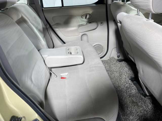 日産 キューブ 15X Mセレクション 沖縄県 2009(平21)年 8.8万km グレイッシュブロンズ 禁煙車　/社外ディスプレイオーディオ（FH-6500DVD)/BT/CD/DVD/AUX/iPod/バックカメラ/横滑り防止装置/アイドリングストップ/純正フロアマット/プッシュスタート　/スマートキー/ドアバイザー