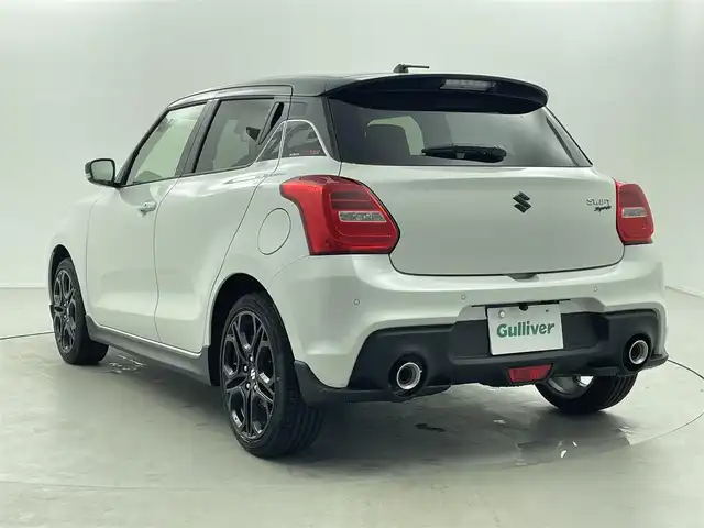 スズキ スイフト スポーツ ZC33S ファイナルED 福井県 2025(令7)年 0.1万km ピュアホワイトパール/ブラック2トーンルーフ ワンオーナー/純正8インチナビ/-ワンセグTV/-BT/純正カーボンエアロ/純正フロアマット/D席シートヒーター/クルーズコントロール/パーキングアシスト/プリクラッシュセーフティ/スペアキー×1/取説＆保証書