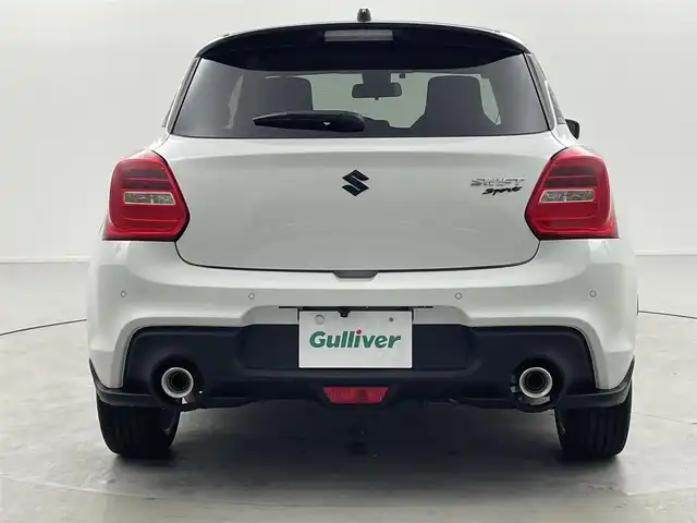 スズキ スイフト スポーツ ZC33S ファイナルED 福井県 2025(令7)年 0.1万km ピュアホワイトパール/ブラック2トーンルーフ ワンオーナー/純正8インチナビ/-ワンセグTV/-BT/純正カーボンエアロ/純正フロアマット/D席シートヒーター/クルーズコントロール/パーキングアシスト/プリクラッシュセーフティ/スペアキー×1/取説＆保証書