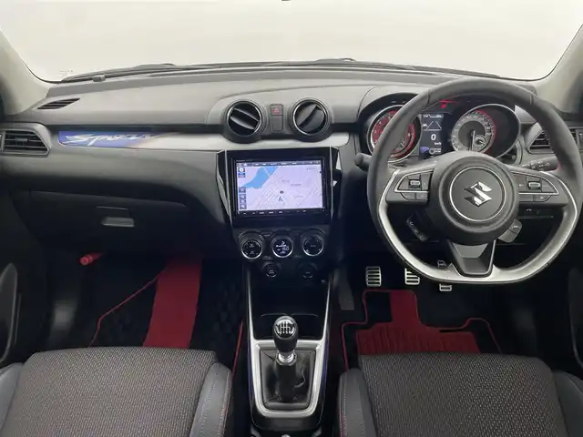 スズキ スイフト スポーツ ZC33S ファイナルED 福井県 2025(令7)年 0.1万km ピュアホワイトパール/ブラック2トーンルーフ ワンオーナー/純正8インチナビ/-ワンセグTV/-BT/純正カーボンエアロ/純正フロアマット/D席シートヒーター/クルーズコントロール/パーキングアシスト/プリクラッシュセーフティ/スペアキー×1/取説＆保証書