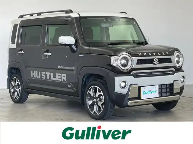 スズキ ハスラー Jスタイル Ⅱ ターボ 埼玉県 2022(令4)年 3.5万km アーバンブラウンパールメタリック/ソフトベージュ2トーン 純正９インチナビ　全方位モニター　ビルトインＥＴＣ２．０　前後ドライブレコーダー　セーフティサポート　レーダークルーズコントロール　シートヒーター　純正アルミホイール　オートライト　ＬＥＤヘッドライト