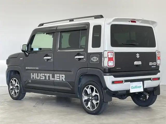 スズキ ハスラー Jスタイル Ⅱ ターボ 埼玉県 2022(令4)年 3.5万km アーバンブラウンパールメタリック/ソフトベージュ2トーン 純正９インチナビ　全方位モニター　ビルトインＥＴＣ２．０　前後ドライブレコーダー　セーフティサポート　レーダークルーズコントロール　シートヒーター　純正アルミホイール　オートライト　ＬＥＤヘッドライト