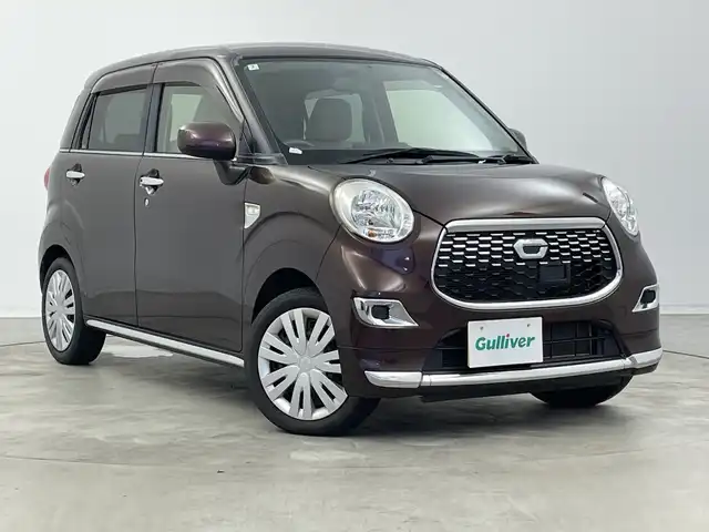 ダイハツ キャスト スタイル X 新潟県 2016(平28)年 4.6万km プラムブラウンクリスタルマイカ 純正メモリナビ/　TV/Bluetooth/CD/DVD/USB/衝突被害軽減ブレーキ/レーンキープアシスト/バックモニター/ETC/横滑り防止装置/オートライト/ステアリングスイッチ