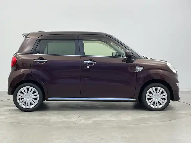 ダイハツ キャスト スタイル X 新潟県 2016(平28)年 4.6万km プラムブラウンクリスタルマイカ 純正メモリナビ/　TV/Bluetooth/CD/DVD/USB/衝突被害軽減ブレーキ/レーンキープアシスト/バックモニター/ETC/横滑り防止装置/オートライト/ステアリングスイッチ