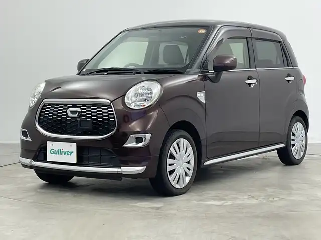 ダイハツ キャスト スタイル X 新潟県 2016(平28)年 4.6万km プラムブラウンクリスタルマイカ 純正メモリナビ/　TV/Bluetooth/CD/DVD/USB/衝突被害軽減ブレーキ/レーンキープアシスト/バックモニター/ETC/横滑り防止装置/オートライト/ステアリングスイッチ
