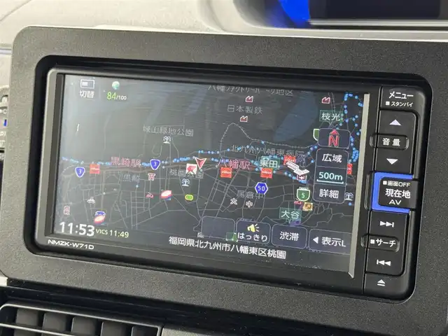 ダイハツ タント カスタム X スタイルセレクション 福岡県 2021(令3)年 2.8万km ブラックマイカメタリック 純正ナビ／フルセグＴＶ　/バックカメラ　/コーナーセンサー　/衝突軽減ブレーキ　/レーンキープ/アイドリングストップ　/両側電動スライドドア　/前方ドラレコ　/シートヒーター　/ハーフレザーシート　/純正１４インチＡＷ