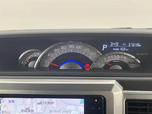 ダイハツ ウェイク G ターボ リミテッド SAⅢ 福岡県 2021(令3)年 3.8万km シャイニングホワイトパール 純正ナビ／フルセグＴＶ　/パノラマモニター　/ナビ連動前方ドライブレコーダー　/衝突軽減ブレーキ　/横滑り防止装置　/アイドリングストップ　/両側電動スライドドア　/プッシュスタート　/純正１５インチＡＷ　/ＬＥＤヘッドライト