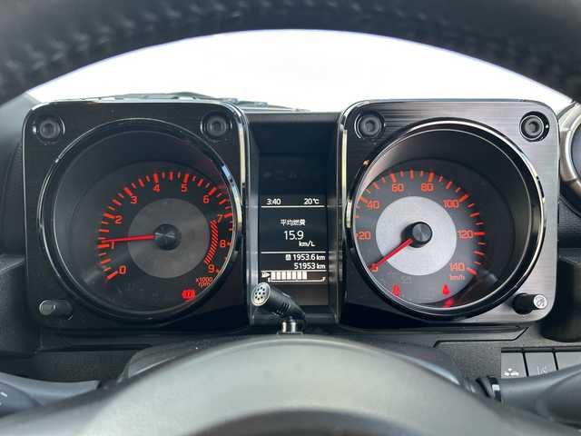 スズキ ジムニー XC 愛媛県 2021(令3)年 5.2万km シフォンアイボリーM 純正Panasonic8インチナビ/（Bluetooth/フルセグTV/DVD/CD/SD）/衝突軽減ブレーキ/クルーズコントロール/LEDヘッドライト/オートマチックハイビーム/シートヒーター/4WD/ダウンヒルアシストコントロール/純正16インチAW/ETC/スマートキー/スペアキー有/純正フロアマット/レーンキープアシスト/横滑り防止装置