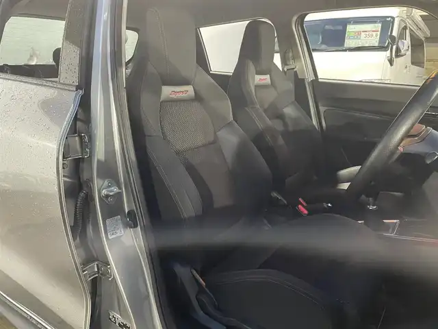 スズキ スイフト スポーツ 青森県 2018(平30)年 4.9万km プレミアムシルバーメタリック ワンオーナー/純正SDナビ（AVIC-RLS901）/　CD、DVD、SD、BT、USB、AUX/クルーズコントロール/ビルトインETC/D席シートヒーター/純正１７インチAWサマータイヤ車載/前方ドライブレコーダー/保証書/説明書/スペアキー×１本