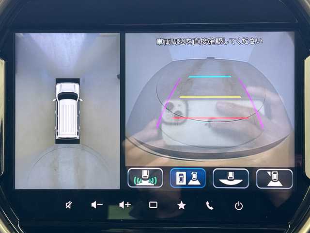 スズキ ハスラー Jスタイル Ⅱ ターボ 奈良県 2022(令4)年 1.8万km シフォンアイボリーメタリック/ガンメタリック2トーン 純正9インチナビ/フルセグTV/Bluetoothオーディオ/アップルカープレイ/アンドロイドオート/DVD再生/全周囲カメラ/バックカメラ/衝突軽減ブレーキ/車線逸脱警報/誤発進抑制機能/後方誤発進抑制機能/横滑り防止/レーダークルーズコントロール/フロントシートヒーター/ビルトインETC/スマートキー/LEDライト