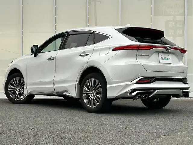 トヨタ ハリアー Z レザーパッケージ 福岡県 2023(令5)年 3.6万km プラチナホワイトパールマイカ ・ワンオーナー/・パノラマルーフ/・純正12インチナビ/・モデリスタエアロ/・ETC2.0/・シートヒーター/・エアシート/・レザーシート/・ベンチレーション/・トヨタセーフティセンス/・JBL/・デジタルインナーミラー/・BSM/・HUD/・レーダークルーズ