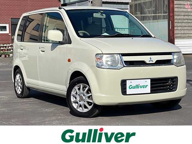 三菱 ｅＫワゴン G 道北・旭川 2008(平20)年 8.4万km ペールベージュ 4WD/純正CDオーディオ/シートヒーター /電動格納式ミラー/リモコンキー /スペアキー/ライトレベライザー /純正フロアマット/社外AW冬タイヤ積み込み/エンジンスターター