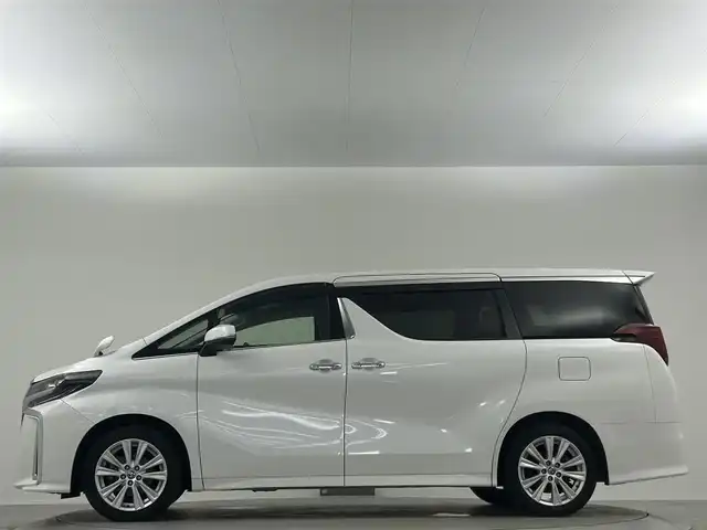 トヨタ アルファード S 埼玉県 2021(令3)年 2.9万km ホワイトパールクリスタルシャイン 純正ディスプレイオーディオ　ＴＶ　ナビ　ＣＤ／ＤＶＤ　両側パワースライド　３眼ＬＥＤ　純正後席フリップダウンモニター　ＡＣ１００Ｖ　セーフティセンス　クルーズコントロール　ビルトインＥＴＣ