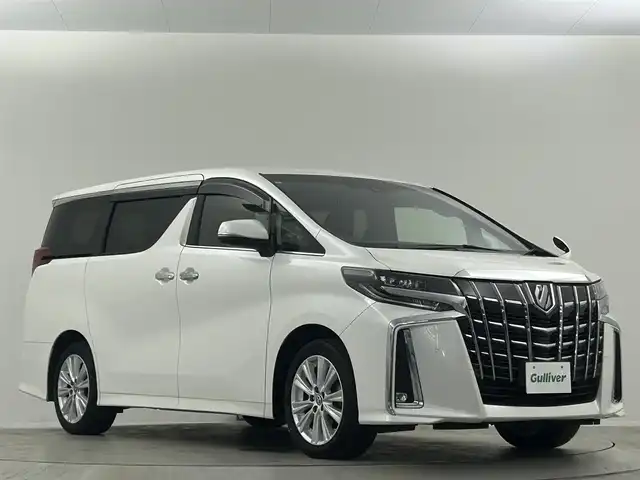 トヨタ アルファード S 埼玉県 2021(令3)年 2.9万km ホワイトパールクリスタルシャイン 純正ディスプレイオーディオ　ＴＶ　ナビ　ＣＤ／ＤＶＤ　両側パワースライド　３眼ＬＥＤ　純正後席フリップダウンモニター　ＡＣ１００Ｖ　セーフティセンス　クルーズコントロール　ビルトインＥＴＣ