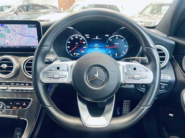 メルセデス・ベンツ Ｃ２２０ｄ ローレウスED スポーツプラスPKG 大阪府 2020(令2)年 4.4万km セレナイトグレー HUD/ブルメスター/赤革/メモリ付きパワーシート/エアシートヒーター/純正ナビ/TV/360度カメラ/applecarplay/レーダーセーフティ/純正18インチAW/LEDヘッドライト/アンビエントライト/電動リアゲート/ブラインドスポット/ACC/ワイヤレス充電/パフュームアトマイザー