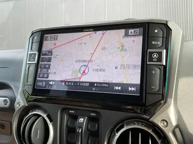 クライスラー・ジープ ジープ ラングラー アンリミテッド サハラ 長野県 2018(平30)年 4.4万km 白 1オーナー /ブラウンレザーシート /シートヒーター /アルパイン9インチナビ /フルセグTV /バックカメラ /クルーズコントロール/サイドビューカメラ /アルパインスピーカー /背面タイヤ /横滑り防止 /ETC /キーレス /禁煙