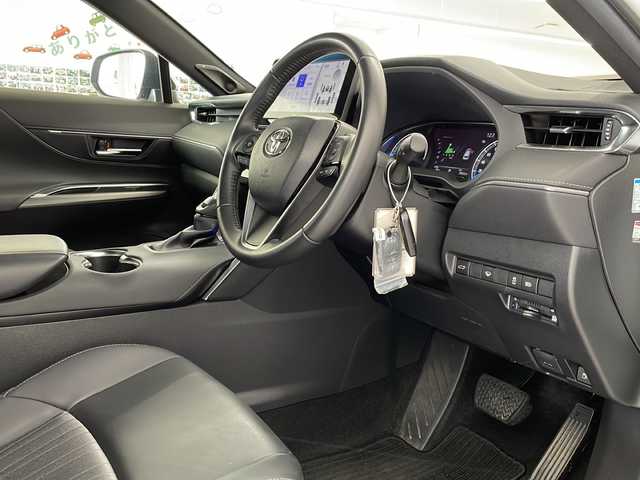 トヨタ ハリアー ハイブリッド Z 新潟県 2021(令3)年 4万km ホワイトパールクリスタルシャイン 4WD/純正メモリナビ/BT/USB/AUX/フルセグテレビ/バックカメラ/ETC2.0/サンルーフ/JBLスピーカー/衝突被害軽減ブレーキ/レーンキープアシスト/レーダークルーズコントロール/半革シート/運転席パワーシート/パワーバックドア/ステアリングスイッチ/コーナーセンサー/スマートキー/プッシュスタート/LEDヘッドライト/オートライト/オートハイビーム/フォグランプ/純正19インチアルミホイール