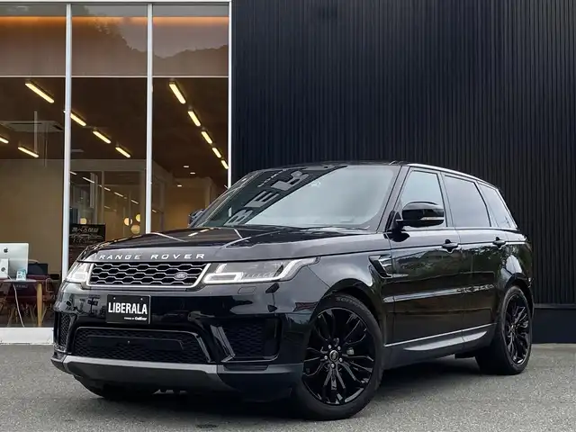 ランドローバー レンジローバースポーツ SE 福岡県 2020(令2)年 5.4万km 黒 ドライバーアシストパック/ブラインドスポット/レーンキープ/ACC/360°カメラ/純正ナビ/TV/CD/DVD/AppleCarPlay/ステアリングヒーター/黒革/シートヒーター/ETC/前後ドラレコ/LEDヘッドライト/純正21インチブラックホイール/保証書/スマートキー/サントリーニブラック