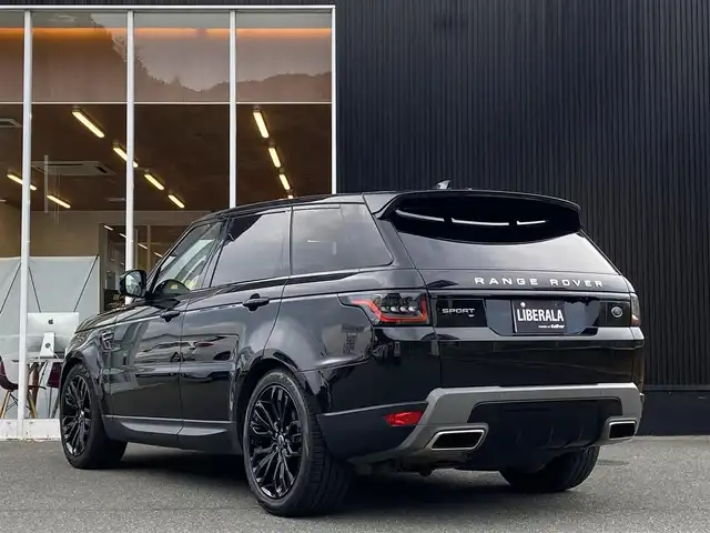 ランドローバー レンジローバースポーツ SE 福岡県 2020(令2)年 5.4万km 黒 ドライバーアシストパック/ブラインドスポット/レーンキープ/ACC/360°カメラ/純正ナビ/TV/CD/DVD/AppleCarPlay/ステアリングヒーター/黒革/シートヒーター/ETC/前後ドラレコ/LEDヘッドライト/純正21インチブラックホイール/保証書/スマートキー/サントリーニブラック