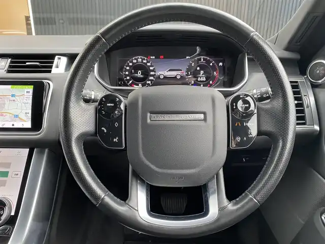ランドローバー レンジローバースポーツ SE 福岡県 2020(令2)年 5.4万km 黒 ドライバーアシストパック/ブラインドスポット/レーンキープ/ACC/360°カメラ/純正ナビ/TV/CD/DVD/AppleCarPlay/ステアリングヒーター/黒革/シートヒーター/ETC/前後ドラレコ/LEDヘッドライト/純正21インチブラックホイール/保証書/スマートキー/サントリーニブラック