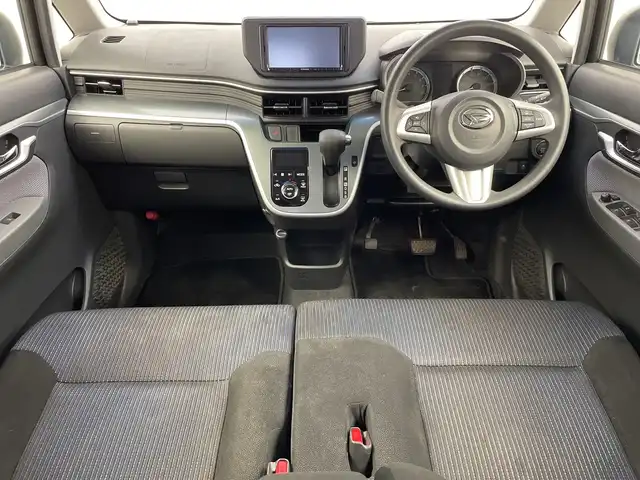 ダイハツ ムーヴ カスタム X 新潟県 2015(平27)年 5.5万km ブラックマイカメタリック KENWOODメモリナビ【MDV-D303】/ワンセグTV/CD/DVD/USB/アイドリングストップ/横滑り防止装置/オートライト/LEDヘッドライト/プッシュスタート