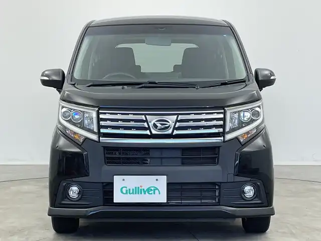 ダイハツ ムーヴ カスタム X 新潟県 2015(平27)年 5.5万km ブラックマイカメタリック KENWOODメモリナビ【MDV-D303】/ワンセグTV/CD/DVD/USB/アイドリングストップ/横滑り防止装置/オートライト/LEDヘッドライト/プッシュスタート