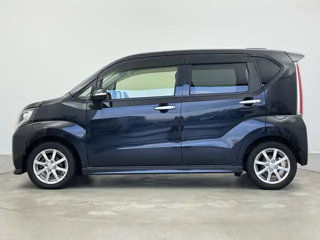 ダイハツ ムーヴ カスタム X 新潟県 2015(平27)年 5.5万km ブラックマイカメタリック KENWOODメモリナビ【MDV-D303】/ワンセグTV/CD/DVD/USB/アイドリングストップ/横滑り防止装置/オートライト/LEDヘッドライト/プッシュスタート