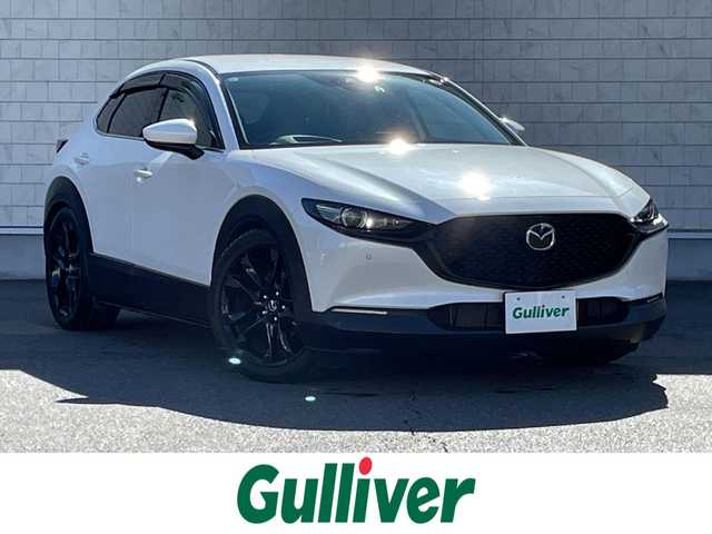 マツダ ＣＸ－３０ 20S プロアクティブツーリングセレ 群馬県 2023(令5)年 2.6万km スノーフレイクホワイトパールマイカ 純正SDナビ/HUD/Bluetooth/全周囲カメラ/BOSEサウンドシステム/パドルシフト/ステアリングスイッチ/ステアリングヒーター/本革ステアリング/BSM/D席パワーシート/前席シートヒーター/純正ブラック塗装アルミホイール/シートセットポジションメモリー/パワーステアリング/純正前後ドラレコ/電動リアゲート/アダプティブクルーズコントロール/パワーステアリング/LEDヘッドライト/チューブレスタイヤ/純正ビルトインETC/フルセグ